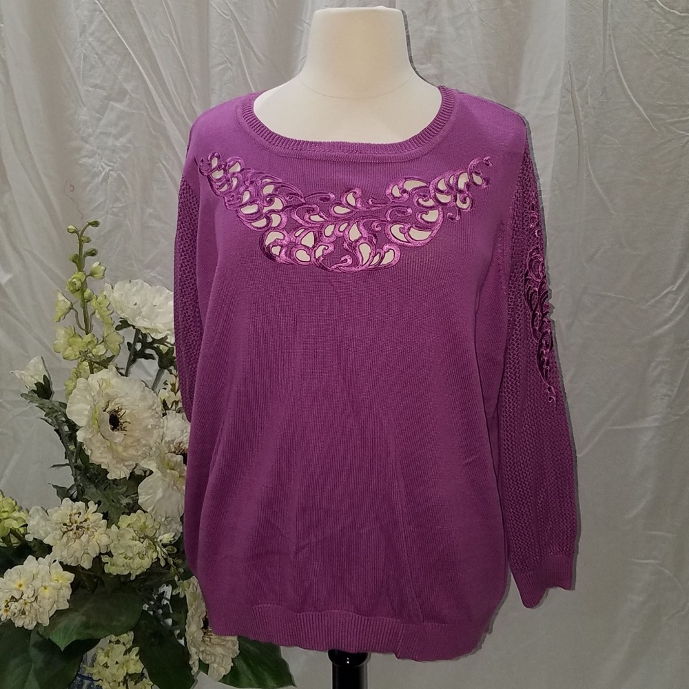 ❤❤❤NWOT Look! Absolutely Stunning Mauve Sweater❤❤❤